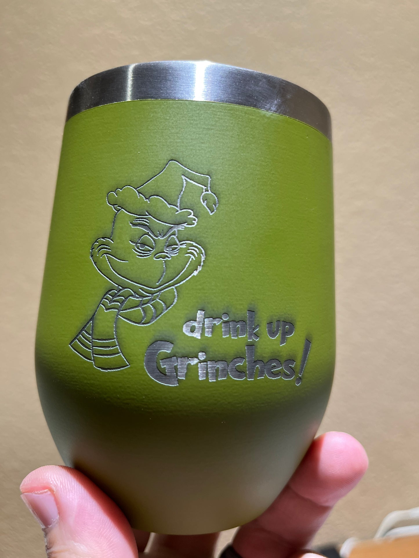 Wine Tumbler, 12 oz, Customizable